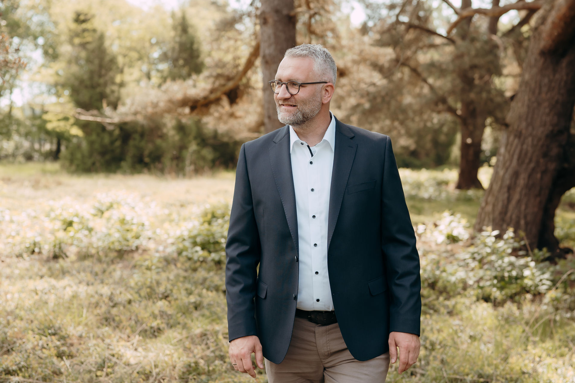 Christoph Burtz in der Böseler Natur